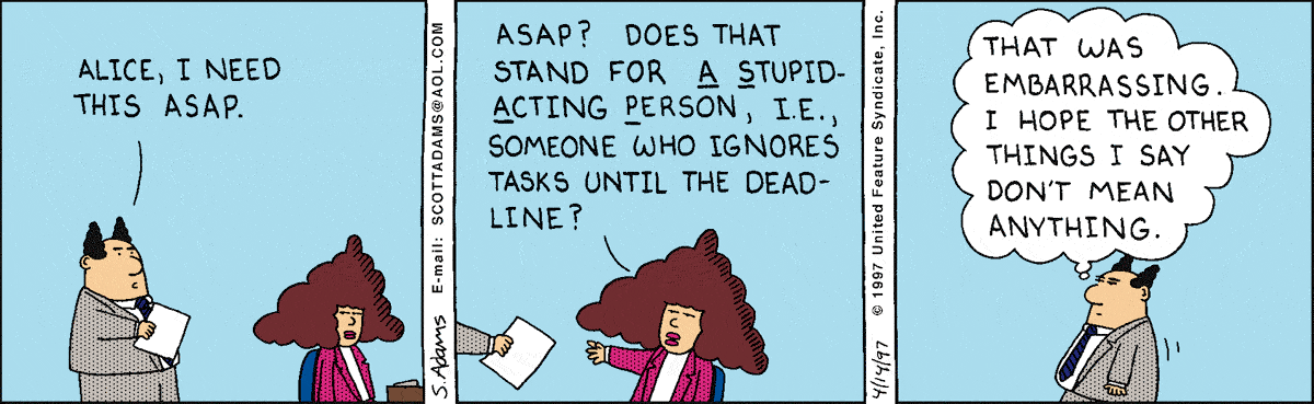 Dilbert Cartoon